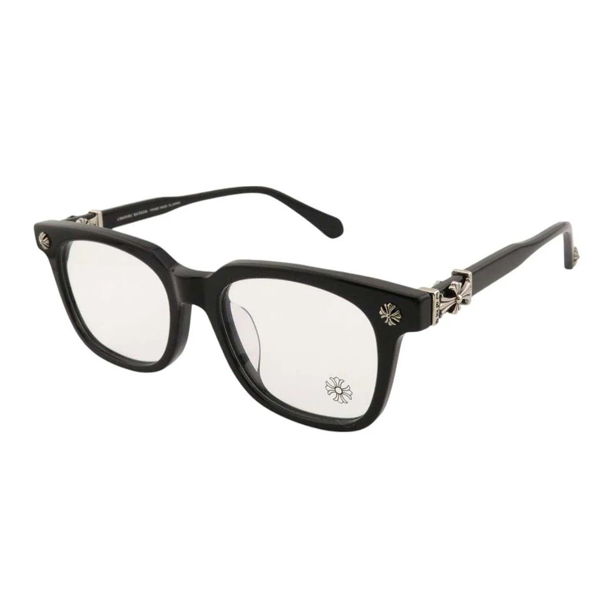 Chrome heart glasses