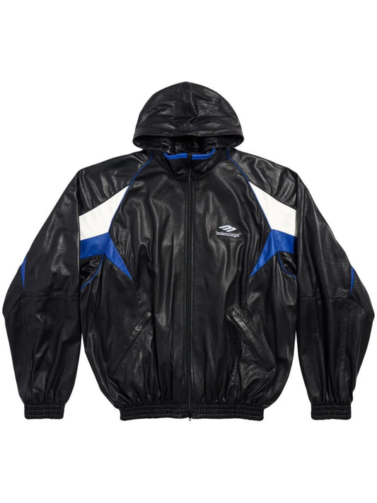 Balenciaga 3B Sports Icon leather jacket